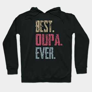 Vintage Best Oupa Ever Retro Funny Quotes Happy Fathers Day Hoodie